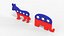 Logo partii symboli USA