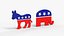 Logo partii symboli USA