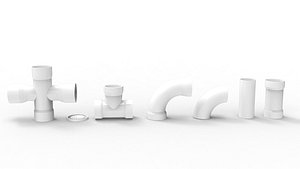 3D pipe model