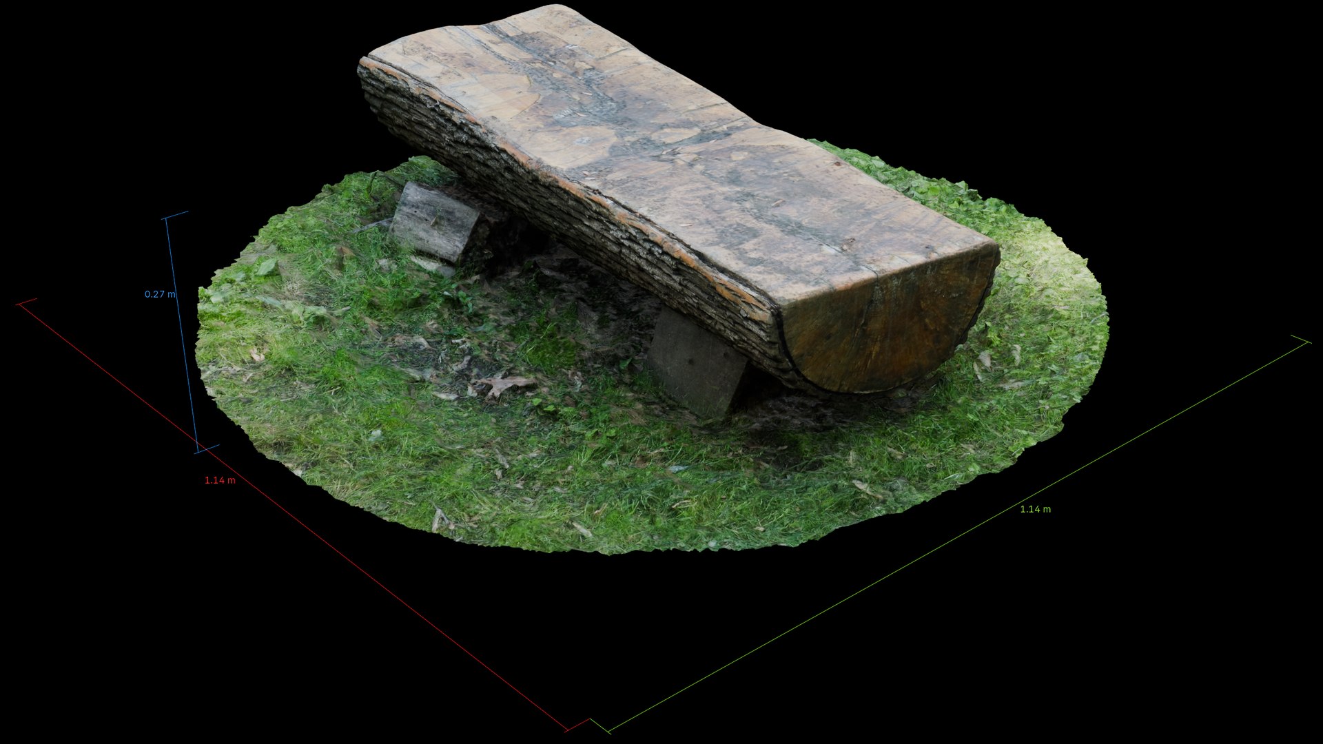 Log Bench Photoscan 3D model https://p.turbosquid.com/ts-thumb/fQ/m6w0ir/aD/measurements/png/1742848780/1920x1080/fit_q87/7008ebfd947ec61bca7a65681ce07dc3aa37986c/measurements.jpg