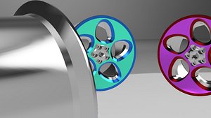 uniform wind 1 rim 3D