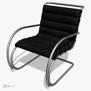3d model mies van