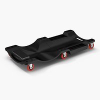 Garage Creeper Black