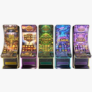 Premium Modern Casino Slot Machines Collection Pack Bundle