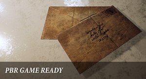 Old Envelope - PBR Game Ready