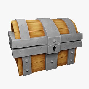 Lowpoly Treasure Chest