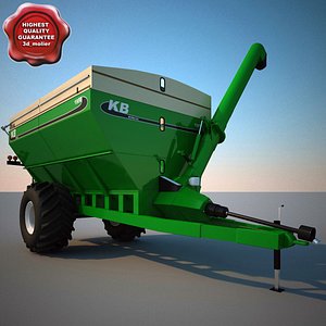 3ds max farm grain cart killbros