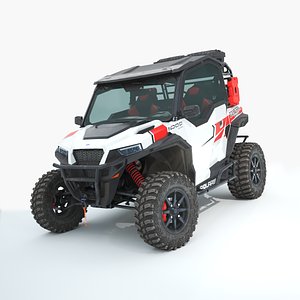 3D Polaris General Red 2 model