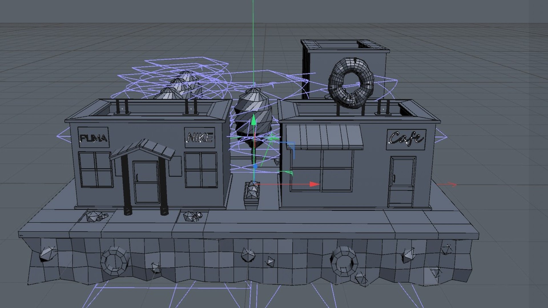 3D Low Poly Coffee Shops Model - TurboSquid 2138972