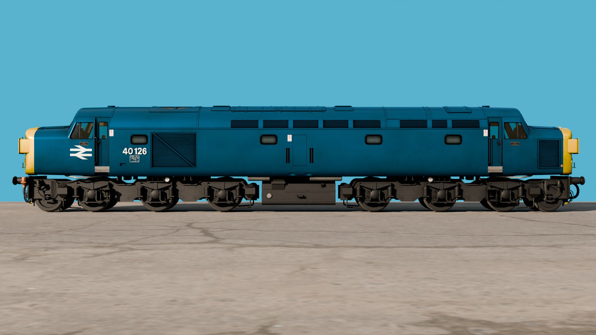 3D BR Class 40 - TurboSquid 2324409