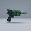 Ray gun with 6 textures