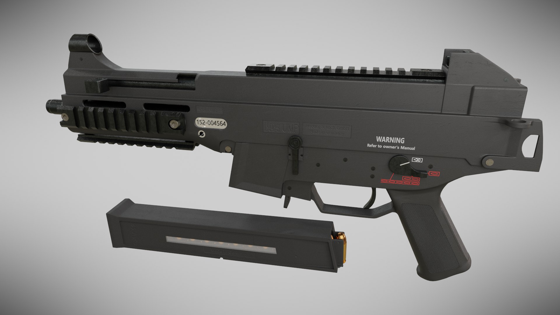Ump45 45 Model - TurboSquid 1611999