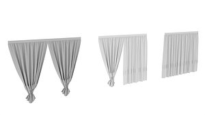 Curtain 3D model