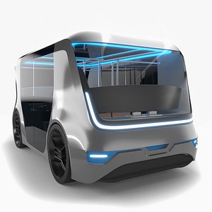 Futuristic Minibus