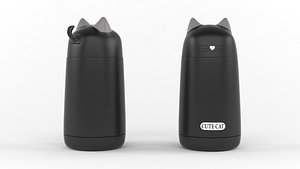 vacuum thermos flask 3D