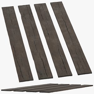 Old oak wood Planks 4m