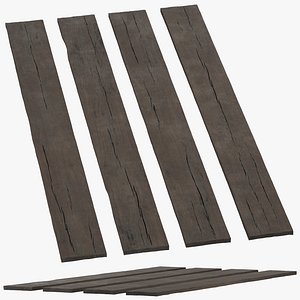 Old oak wood Planks 4m