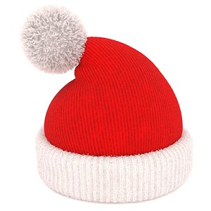 3D christmas santa hat