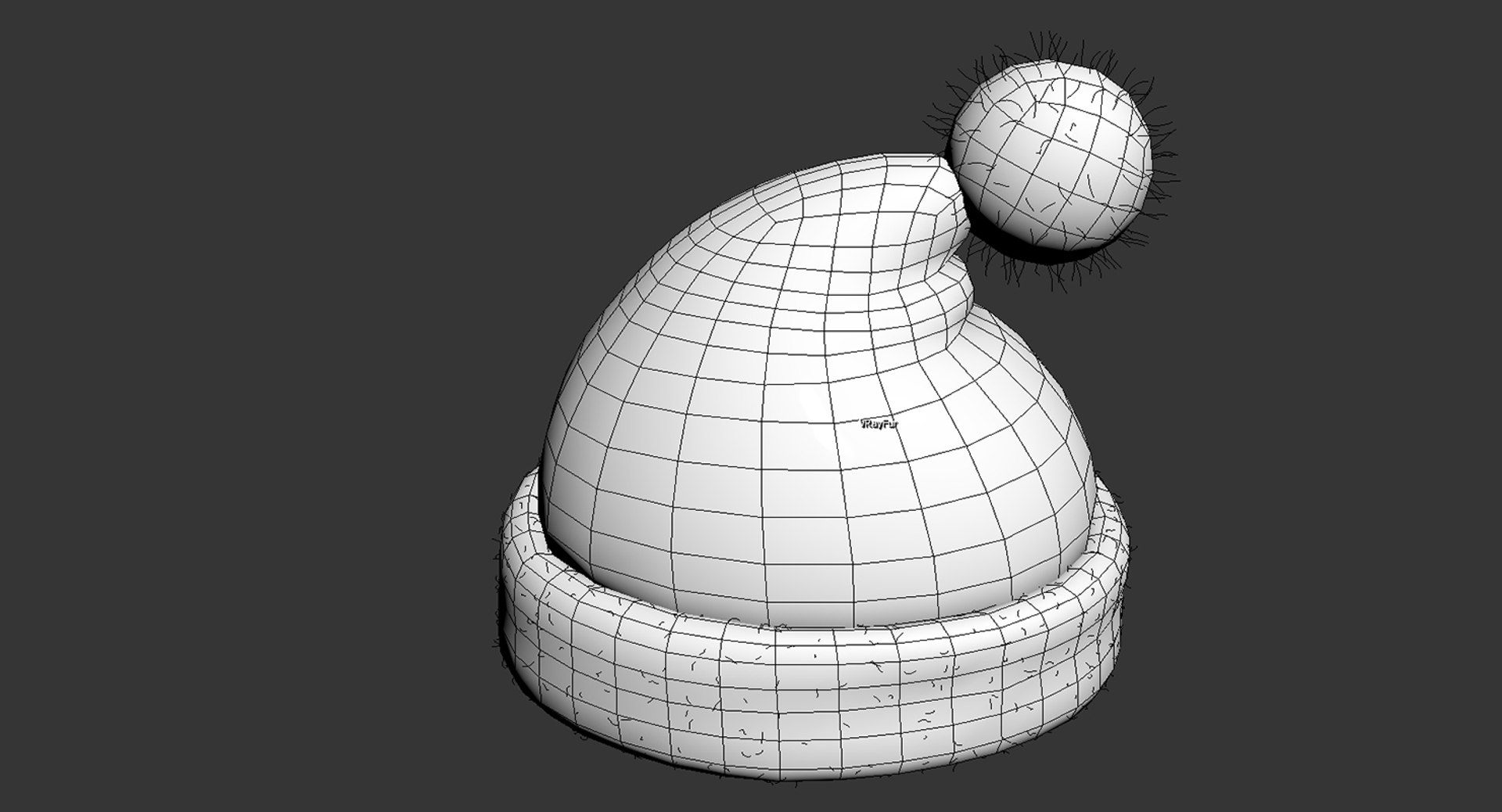 3D Christmas Santa Hat - TurboSquid 1516615