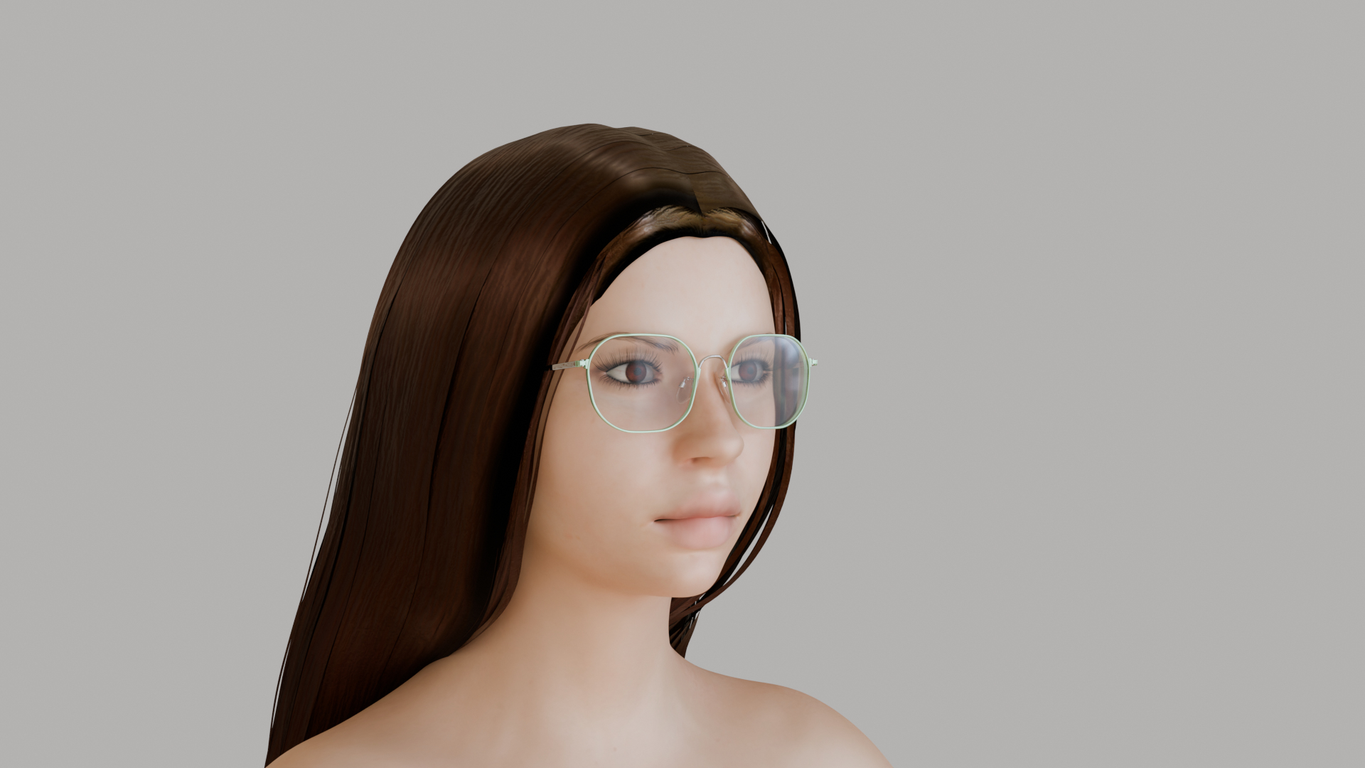 Glasses Lite Mint Color 3D Model - TurboSquid 2214779