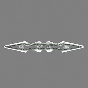 3D Bat Throwing Blade model