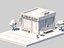 Isometric Low Poly City Cartoon Buildings Cars and Forest Pack
