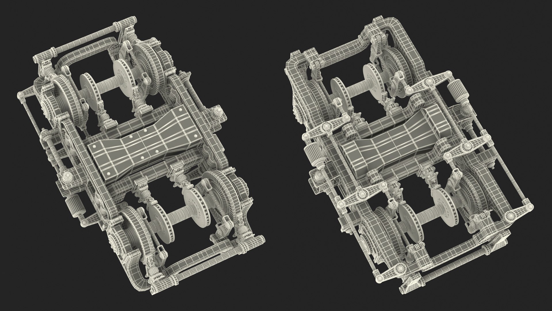 3D Rusty Rail Train Wheels - TurboSquid 2146507