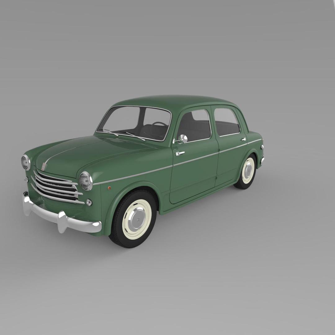 Fiat 1100-103 Sedan 1953 3dm