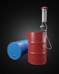 3D gasoline pump manual