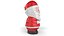 Chocolate Foil Santa