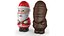 Chocolate Foil Santa