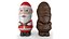 Chocolate Foil Santa