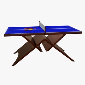 3D Ping Pong Table Tenice model
