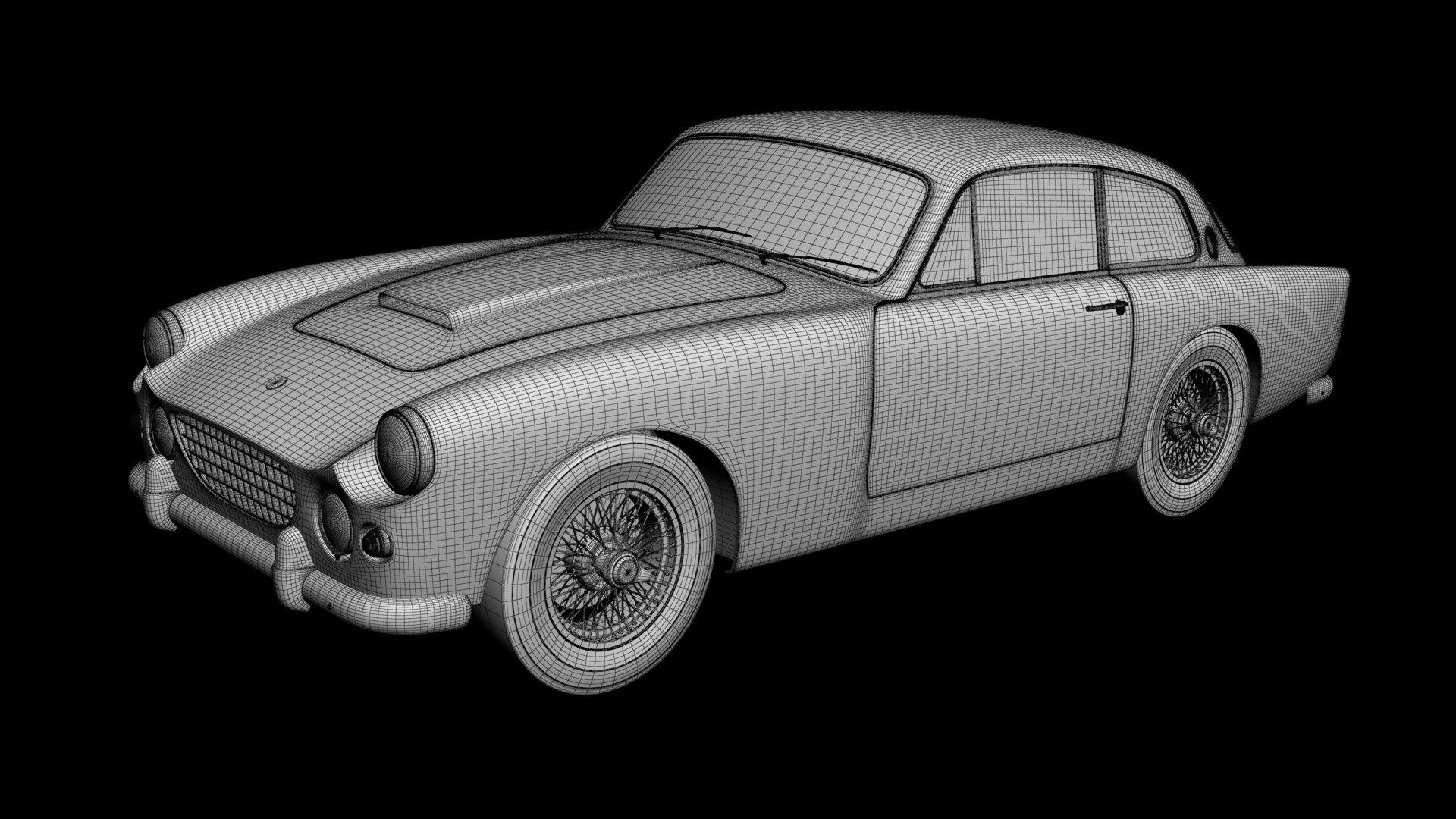 3D AC Greyhound Coupe - TurboSquid 2055112