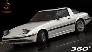 Mazda RX-7 1985 (Low Interior)