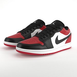 Jordan 1 Low Bred Toe PBR