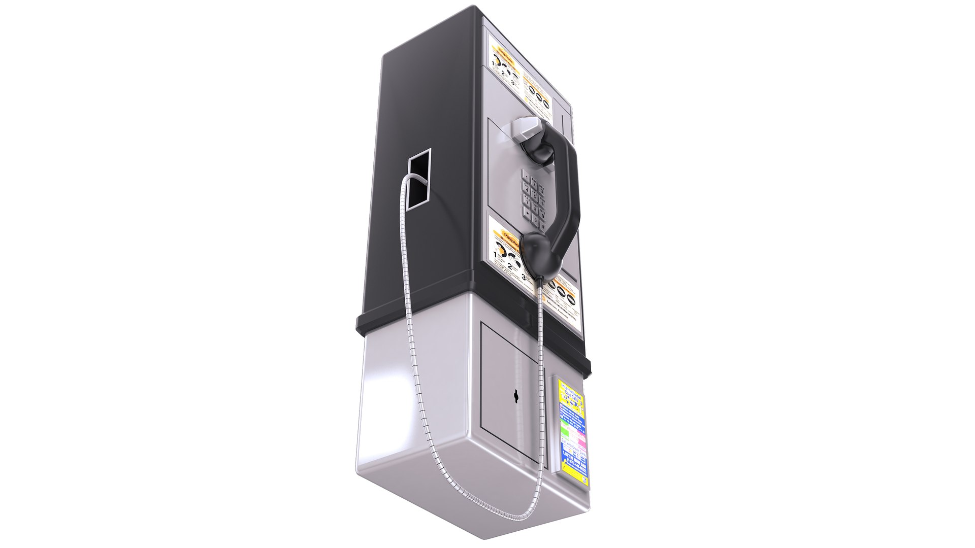 Pay Phone 3D model https://p.turbosquid.com/ts-thumb/fR/o0rCQL/F7/payphone11/jpg/1652912036/1920x1080/fit_q87/d671d0e411117acbdaa31d07c42ce2be5b75043d/payphone11.jpg