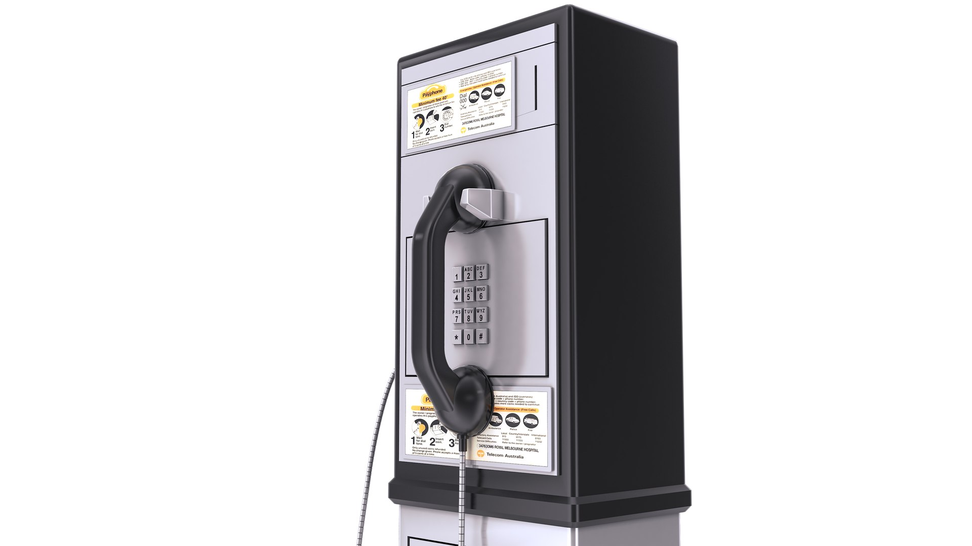 Pay Phone 3D model https://p.turbosquid.com/ts-thumb/fR/o0rCQL/Fr/payphone12/jpg/1652912045/1920x1080/fit_q87/b7a78be74bdf1ccb0f2bdaf1ce7f109effea7c4f/payphone12.jpg