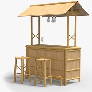 3D Tiki Bar