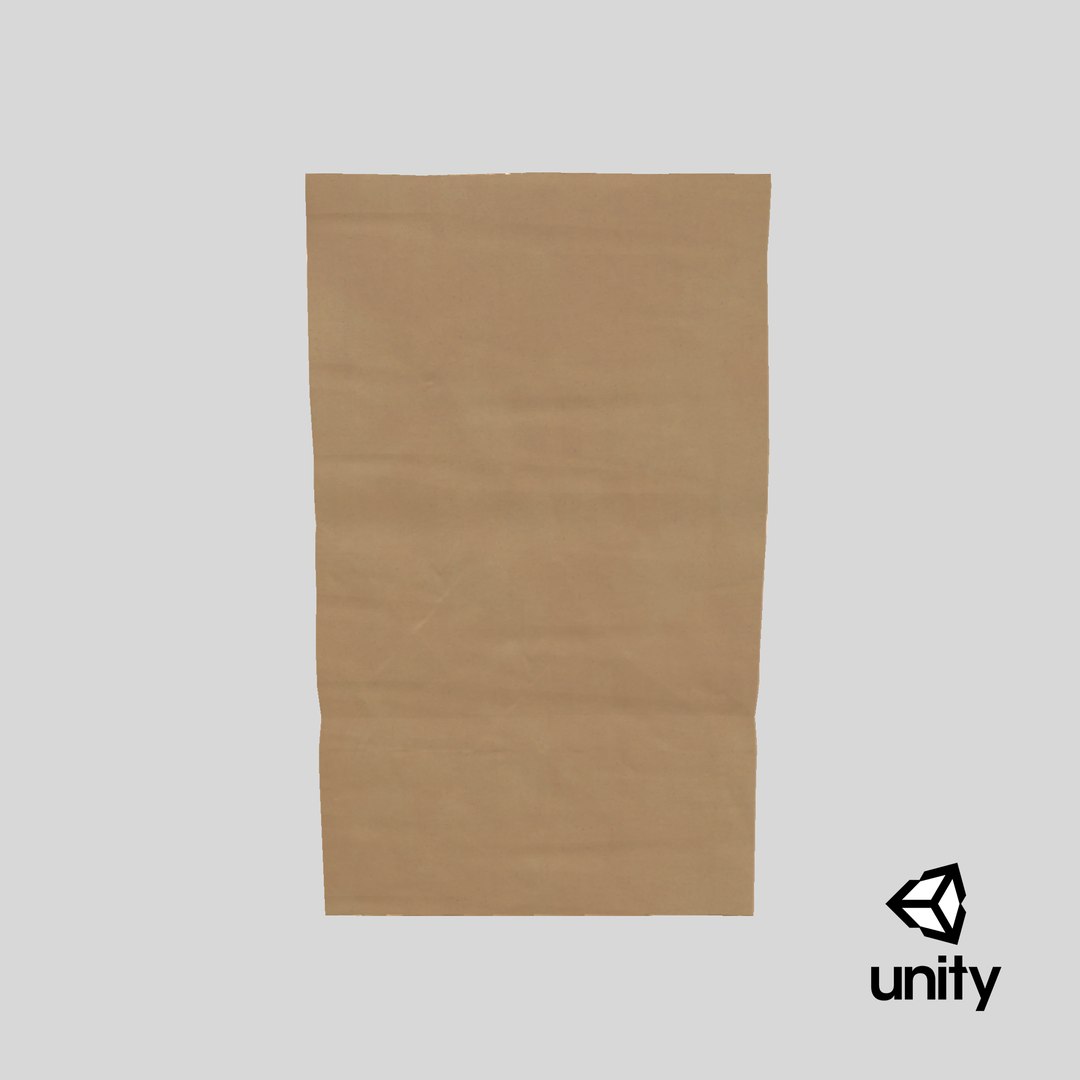 3D grocery bag open large model - TurboSquid 1204414