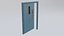 Metal Secure Door Blue