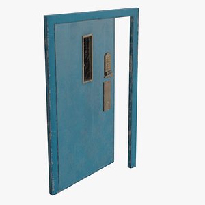real metal secure door model