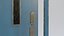 Metal Secure Door Blue