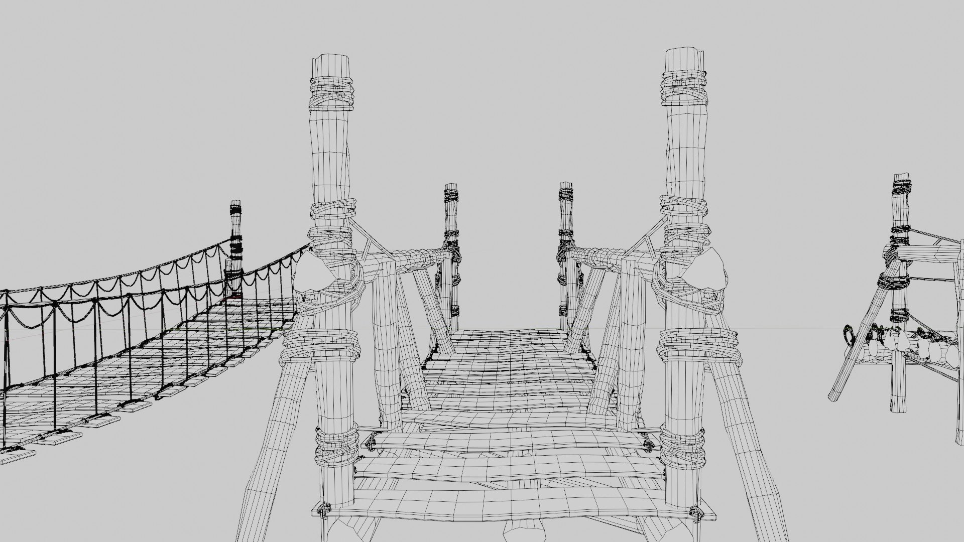 Medieval Wooden Bridges With 8k Pbr Textures 3D Model - TurboSquid 1981563