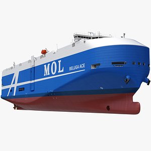 MOL Beluga Ace Vehicles Carrier model