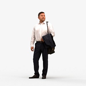 00573Omar009 - Adult Middle Eastern man waiting in office wearing transitional seasonal jacket