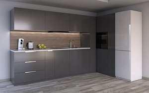 3D kitchen model
