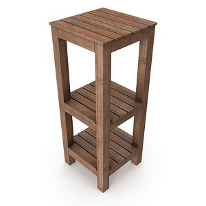 3D model decorative shelf