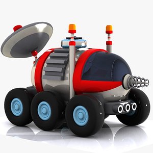 max cartoon space car
