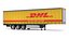 DHL 배달 세미 트레일러 보잉 737 컬렉션